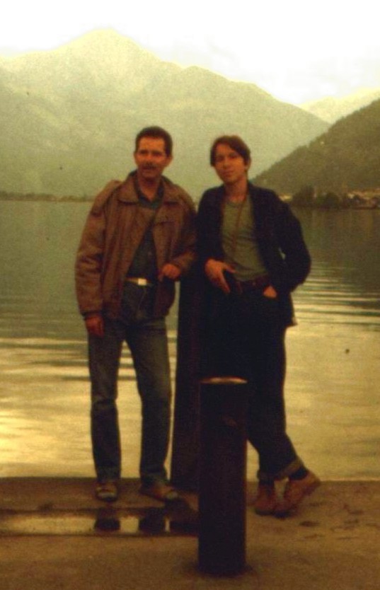 Z ojcem, 1990 rok